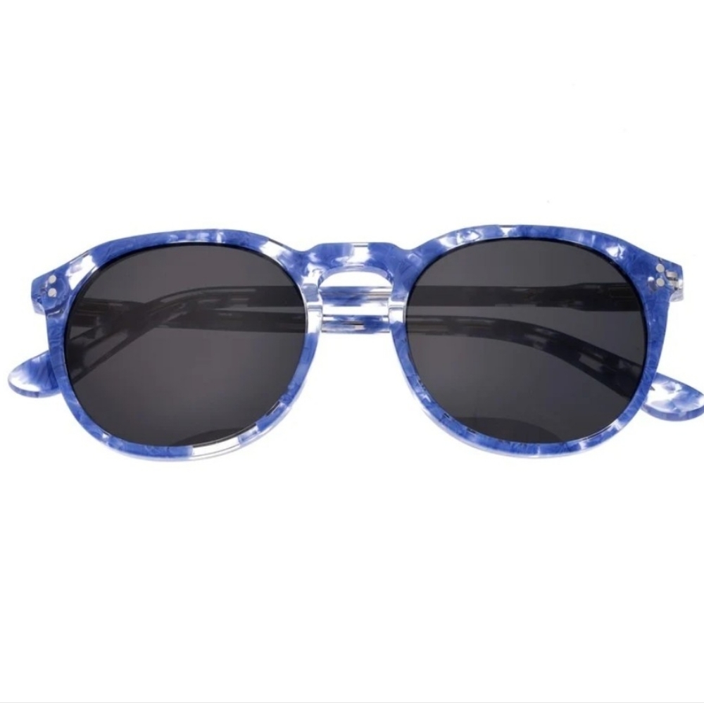 SIXTY ONE Vieques Polarized Sunglasses - Blue Tortoise/Black - Picture 3 of 5